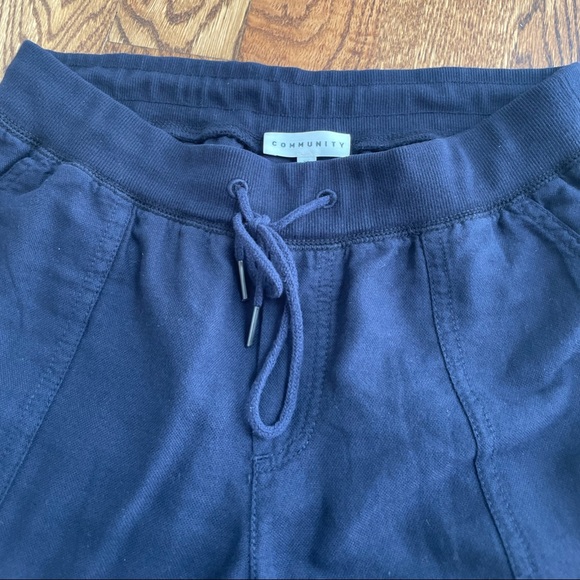 COMMUNITY navy lightweight joggers size XS - Picture 2 of 4